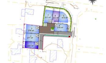 Terrain constructible Damgan 317.00 m²