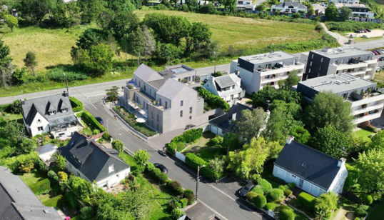 Vue aérienne Résidence Ene-Zen à Vannes