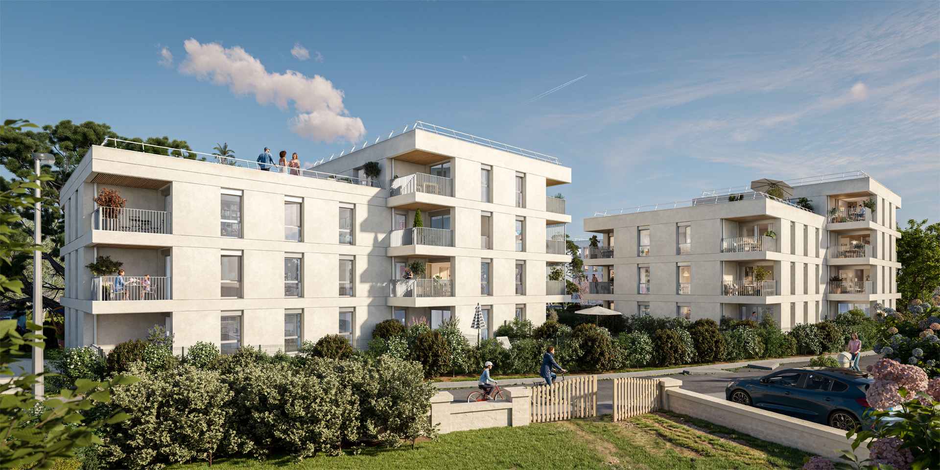 Appartement neuf T2 Auray 37.68 m²